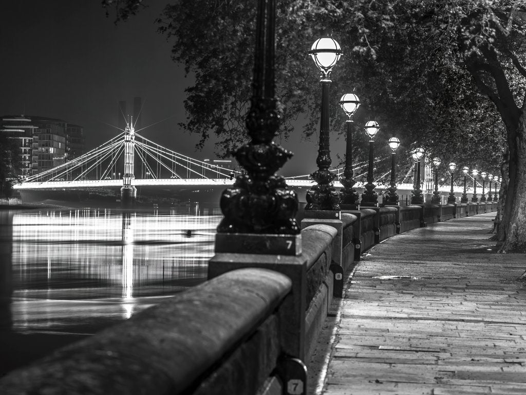 Detail of London Riverside Promenade by Assaf Frank