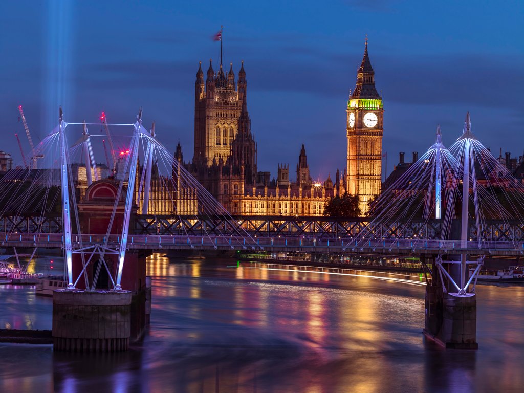 Detail of Westminster Abby, London by Assaf Frank