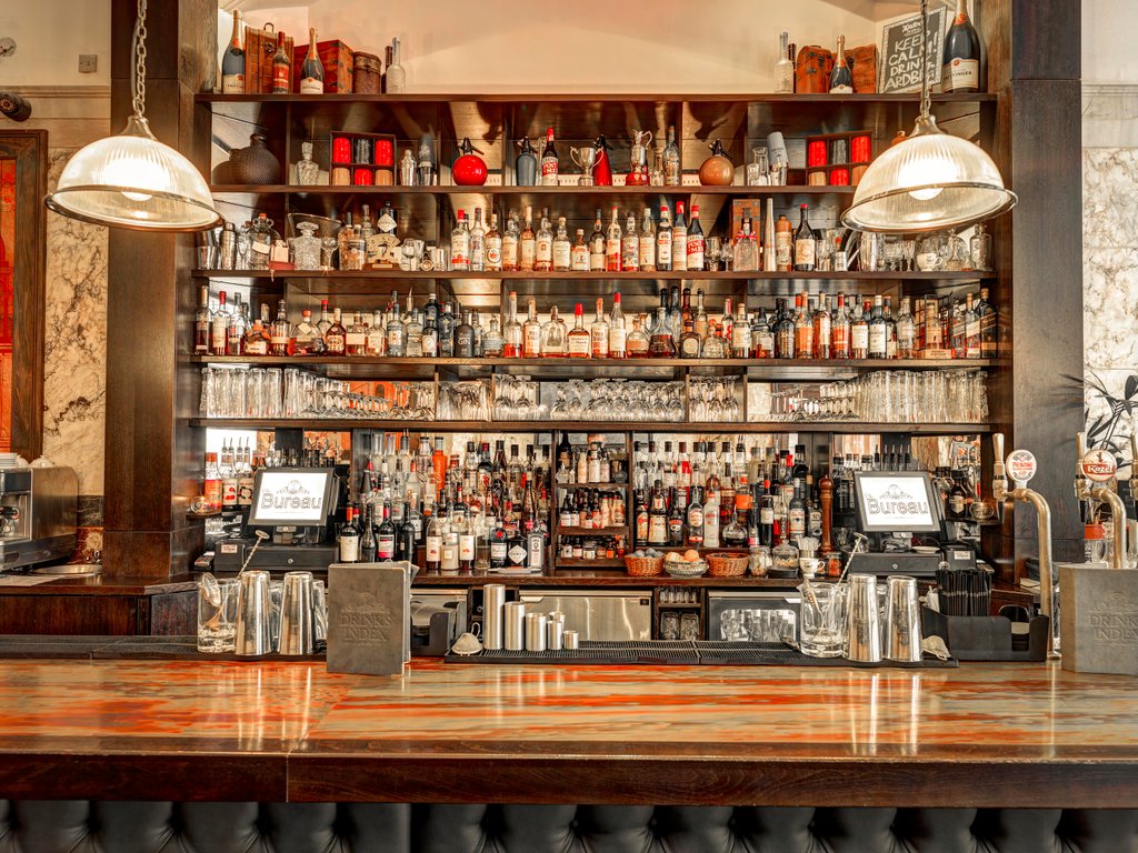 Detail of Bar in Birmingham, UK by Assaf Frank