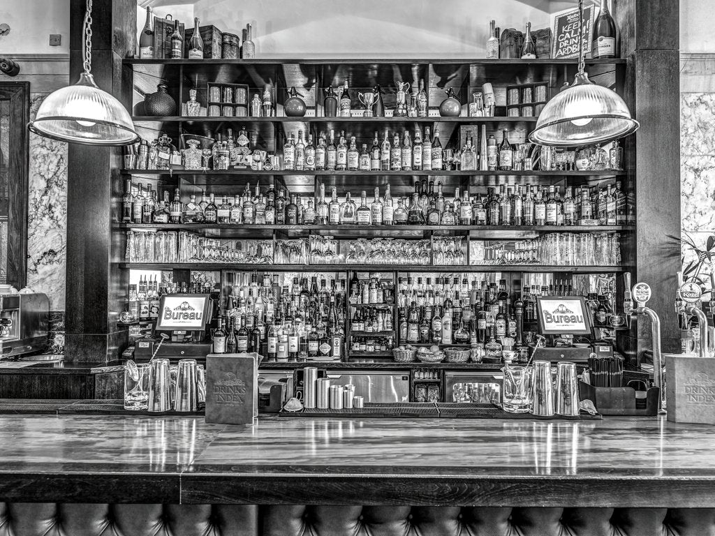 Detail of Bar in Birmingham, UK by Assaf Frank