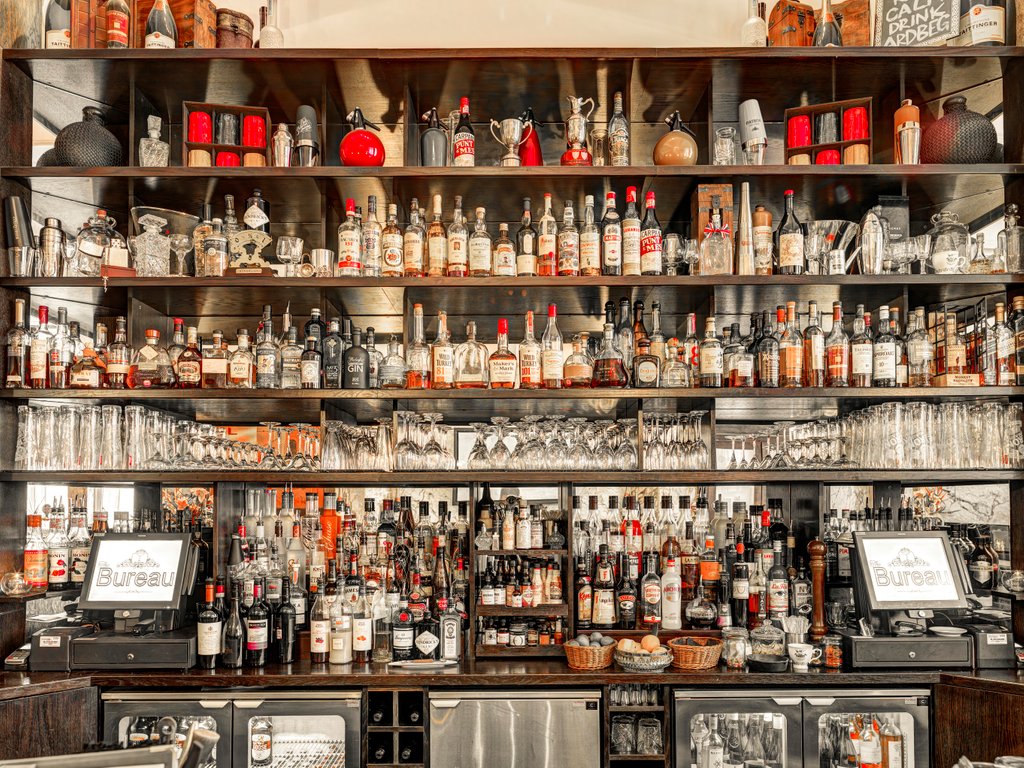 Detail of Bar in Birmingham, UK by Assaf Frank