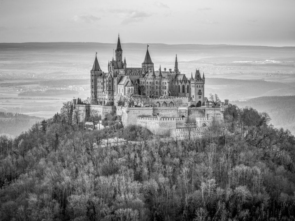 Detail of Hohenzollern Castle, Germany by Assaf Frank