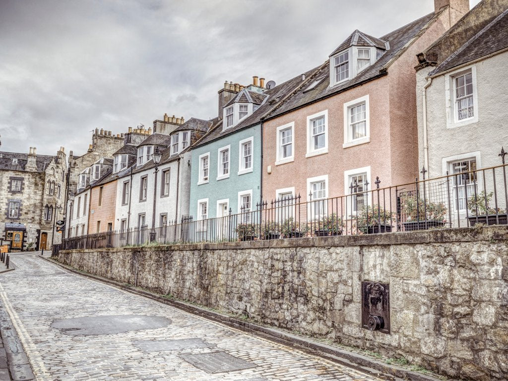 Detail of South Queensferry, Scotland by Assaf Frank