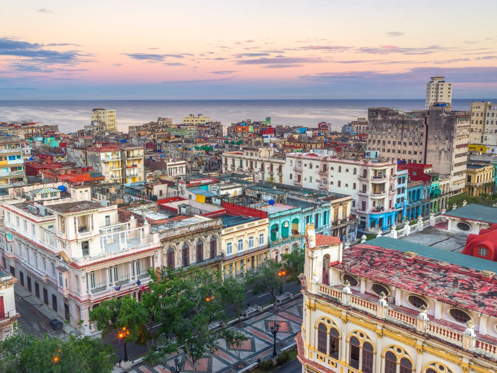 Detail of Havana from above by Assaf Frank