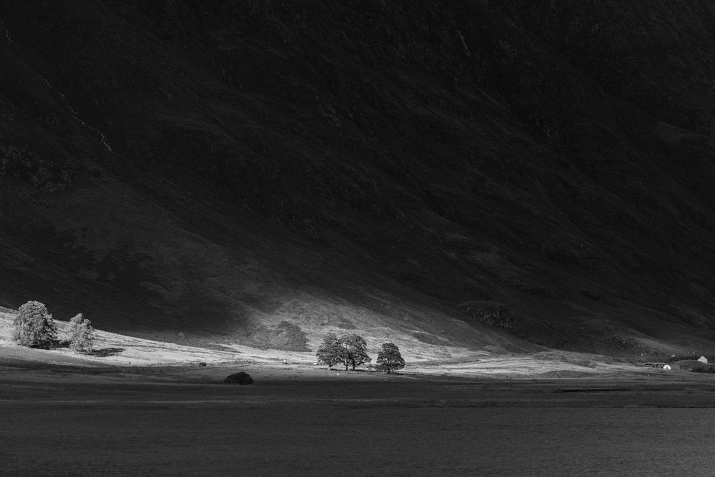 Detail of Glen Coe valley, Scotland by Assaf Frank