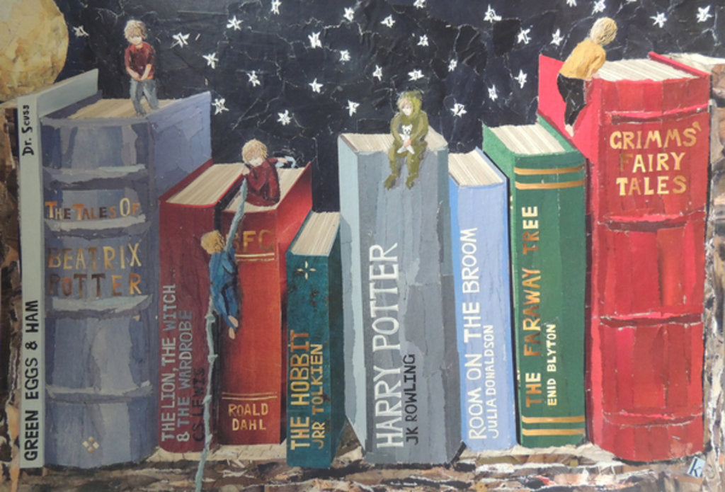 Detail of Storytime by Kirstie Adamson