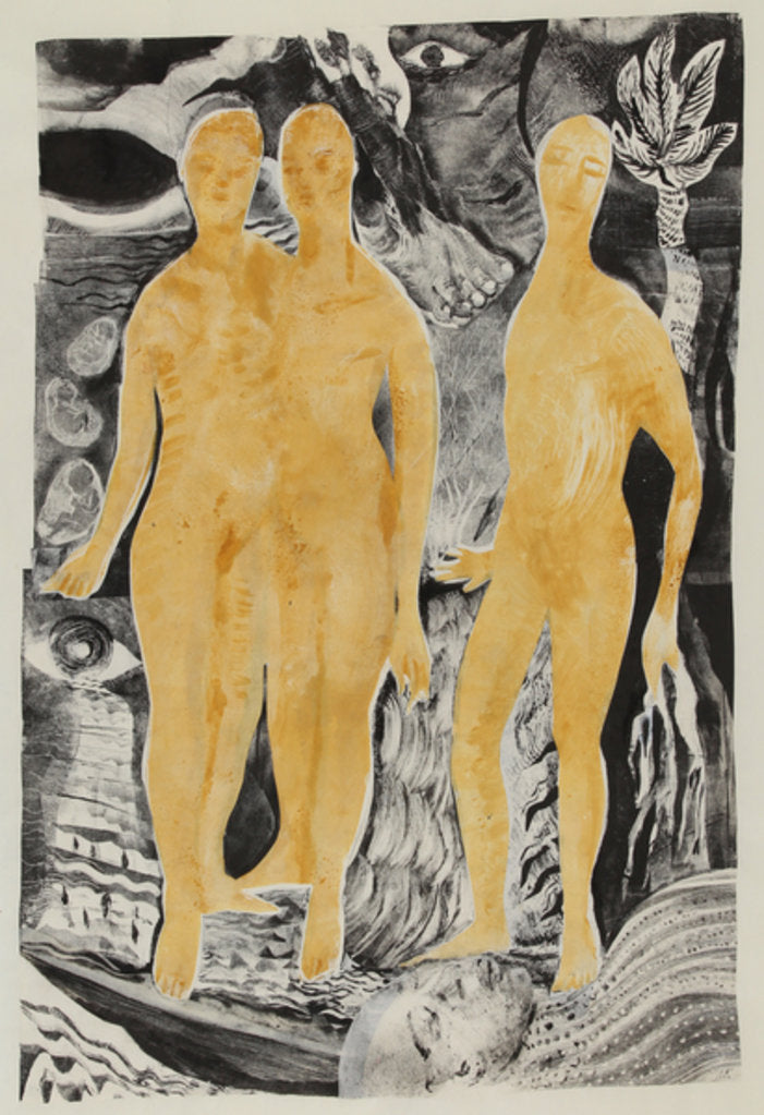 Detail of The landscape of the body, 2017 by Mary Kuper