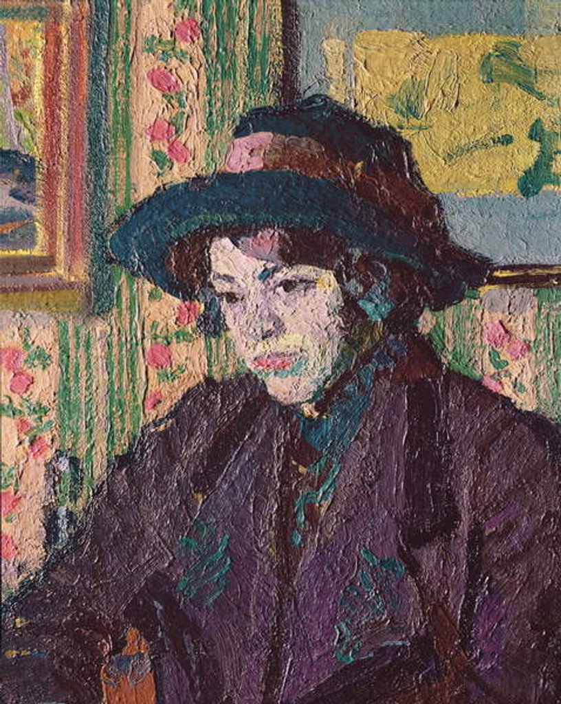 Detail of The Tea Cup by Harold Gilman