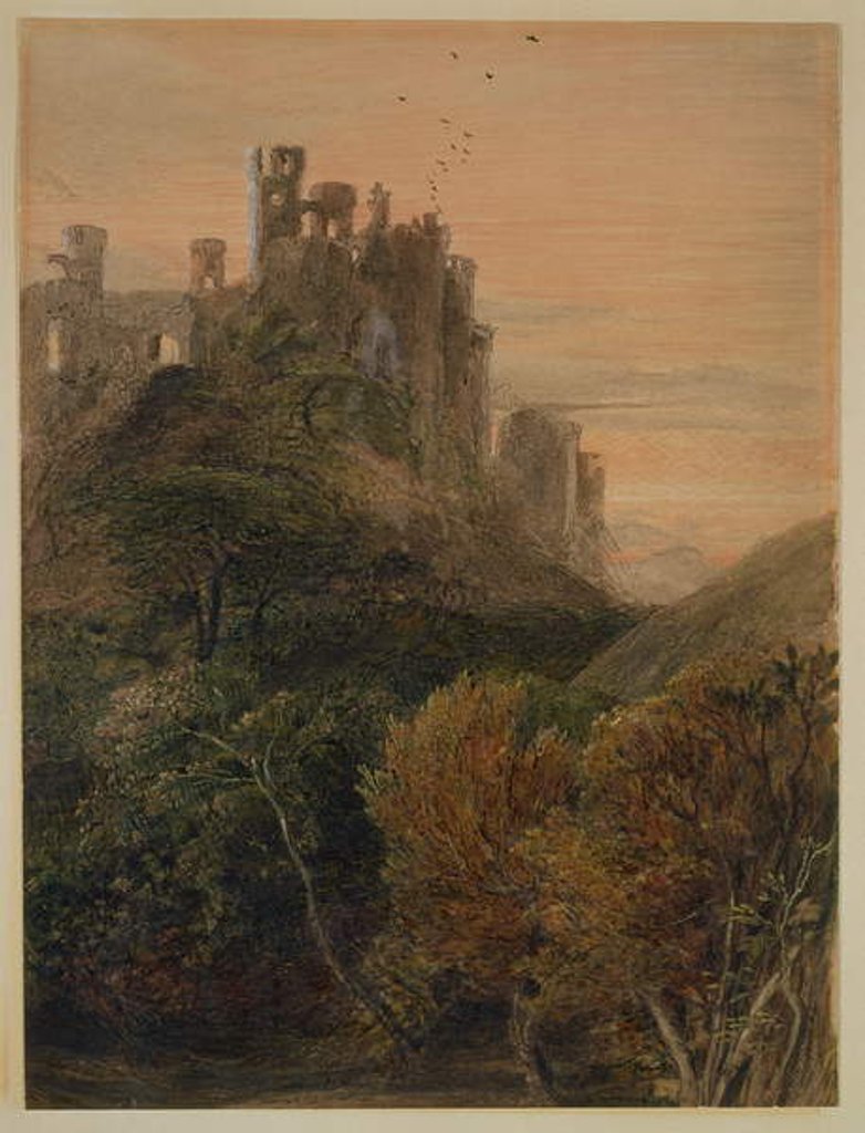 Detail of Enchanted Castle by Samuel Palmer