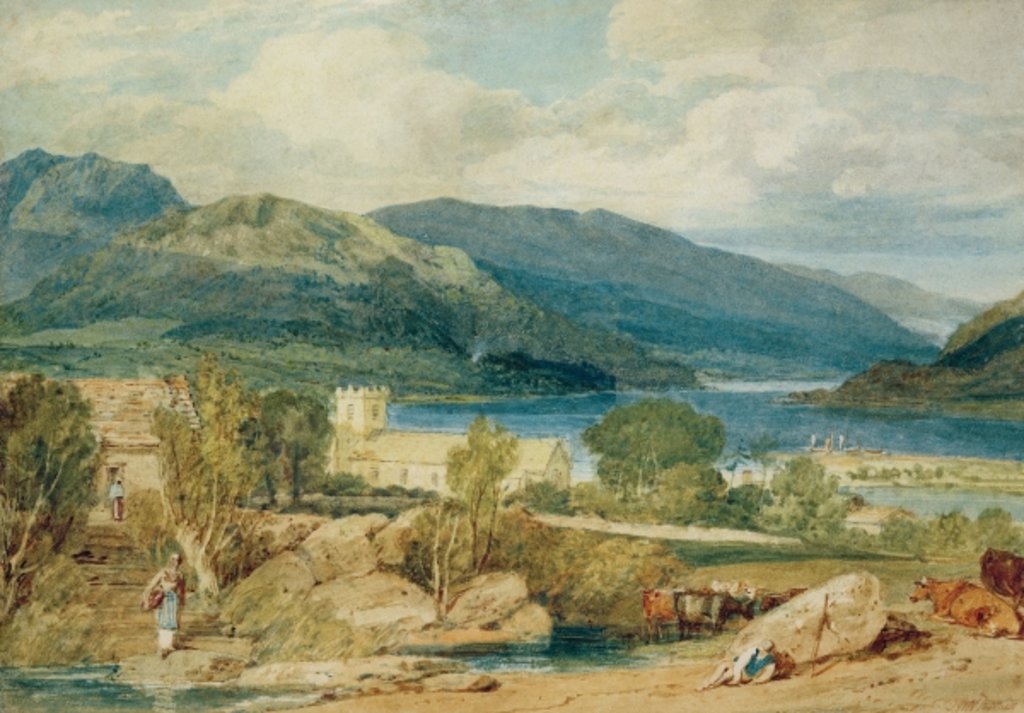 Detail of Patterdale by Joseph Mallord William Turner