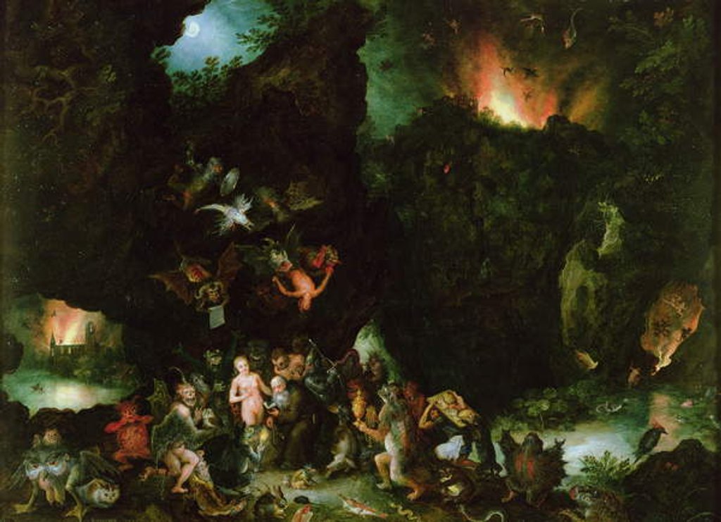 Detail of The Temptation of St. Anthony - Hell, 1594 by Jan the Elder Brueghel