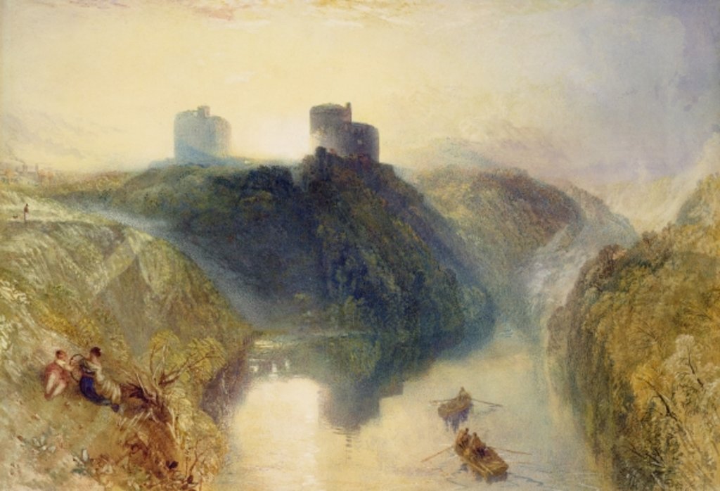 Detail of Kilgarren Castle, Pembrokeshire by Joseph Mallord William Turner