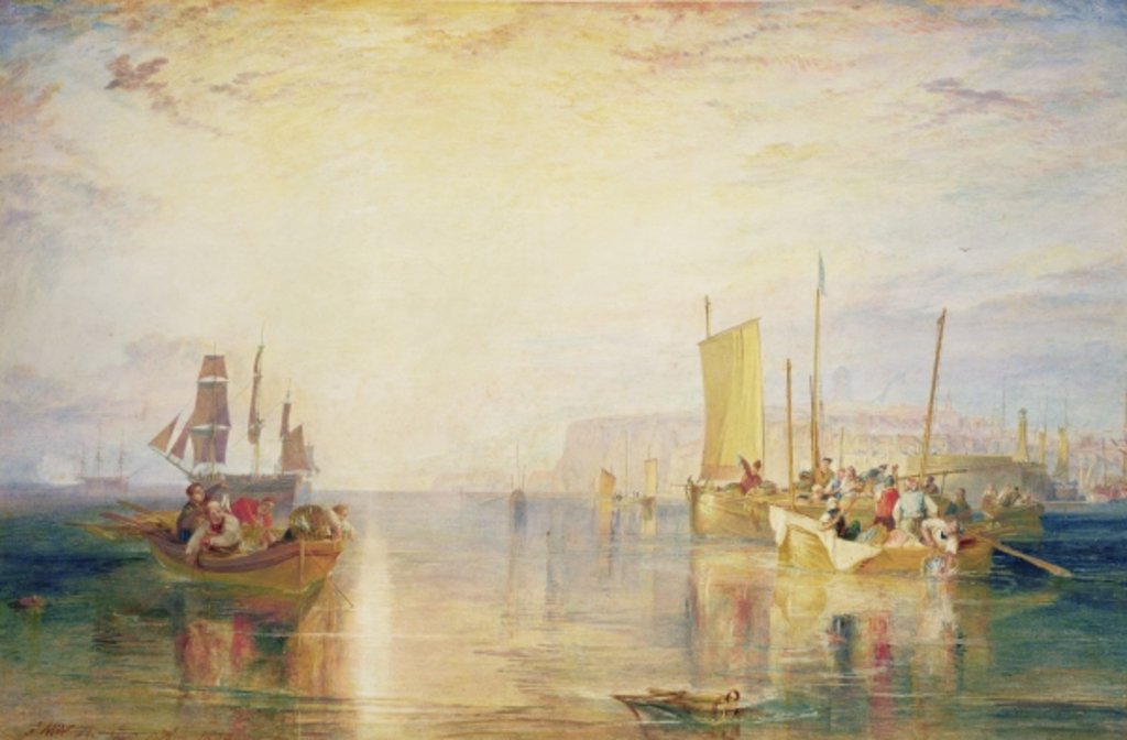 Detail of Whiting Fishing off Margate, 1823 by Joseph Mallord William Turner