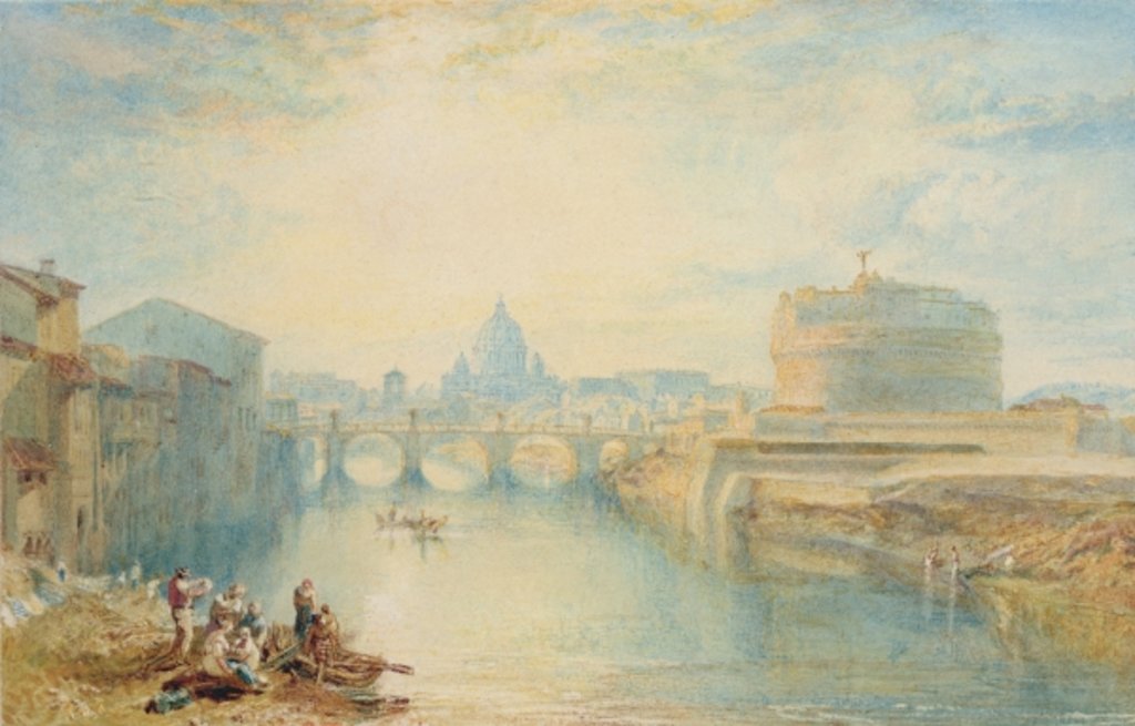Detail of Rome by Joseph Mallord William Turner