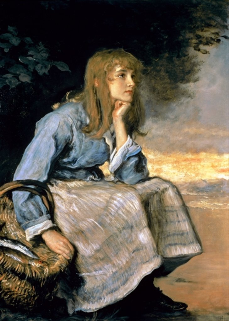 Detail of Caller Herrin' by John Everett Millais