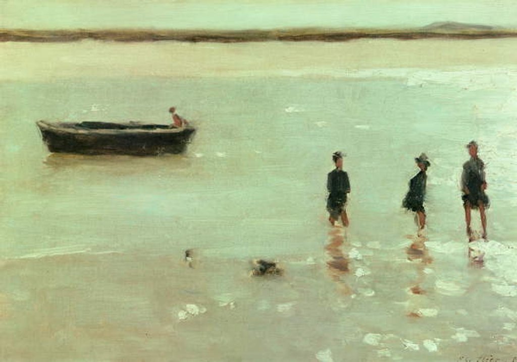 Detail of Beach at Etaples, 1887 by Philip Wilson Steer
