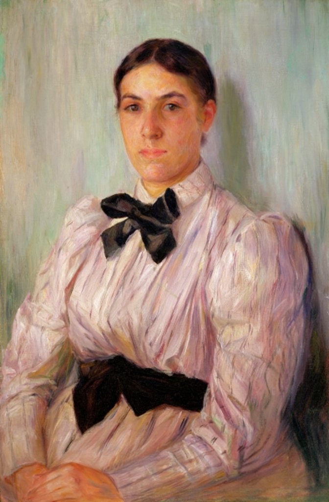 Detail of Portrait of Mrs William Harrison, c.1890 by Mary Stevenson Cassatt