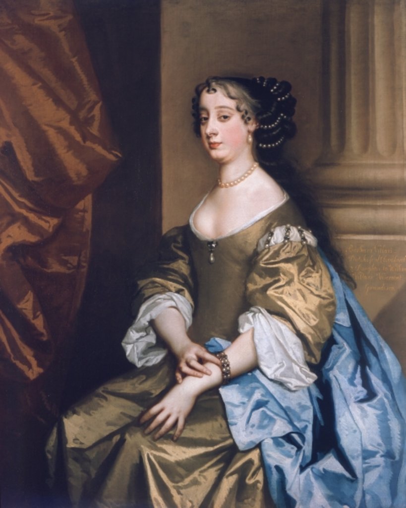 Detail of Portrait of Barbara Villiers by Peter Lely