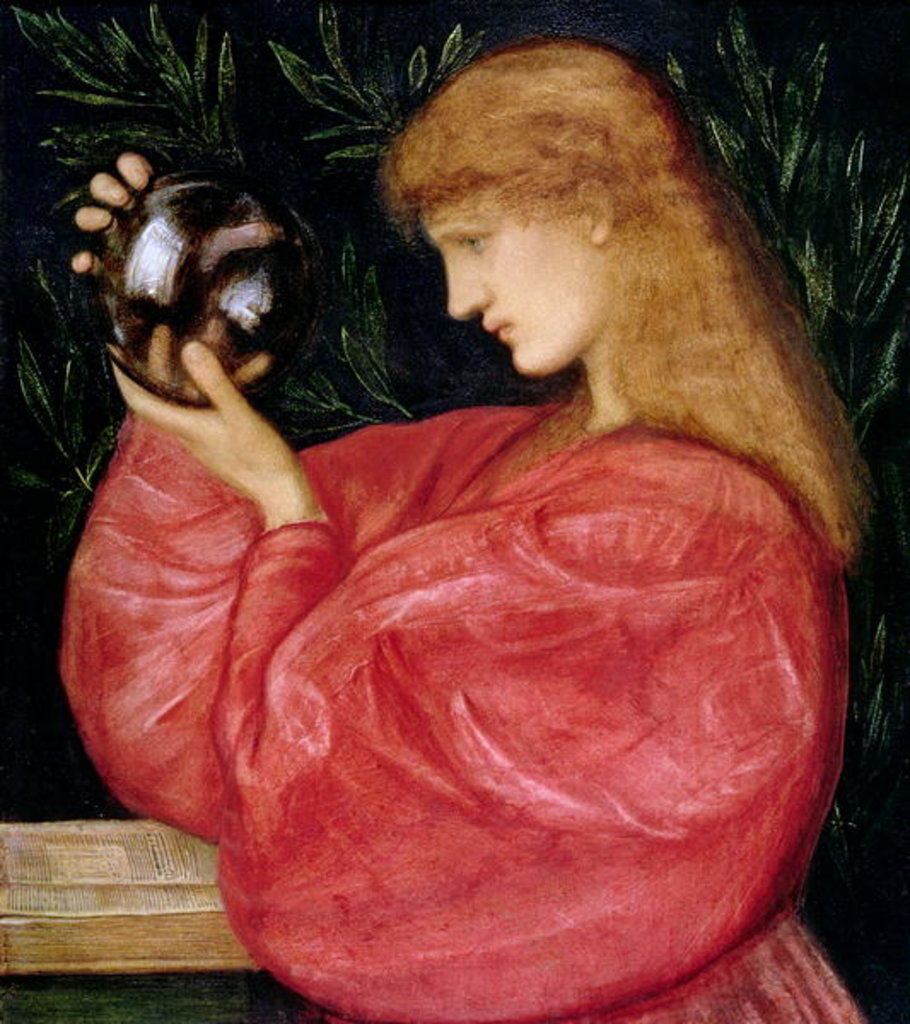 Detail of Astrologia, 1865 by Edward Coley Burne-Jones