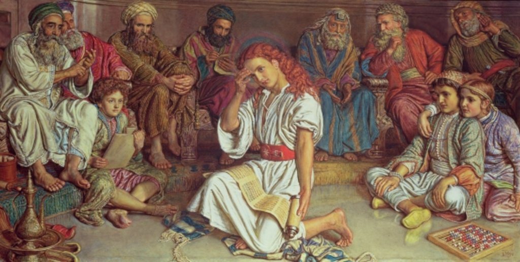 Detail of Christ Among the Doctors, 1887 by William Holman Hunt