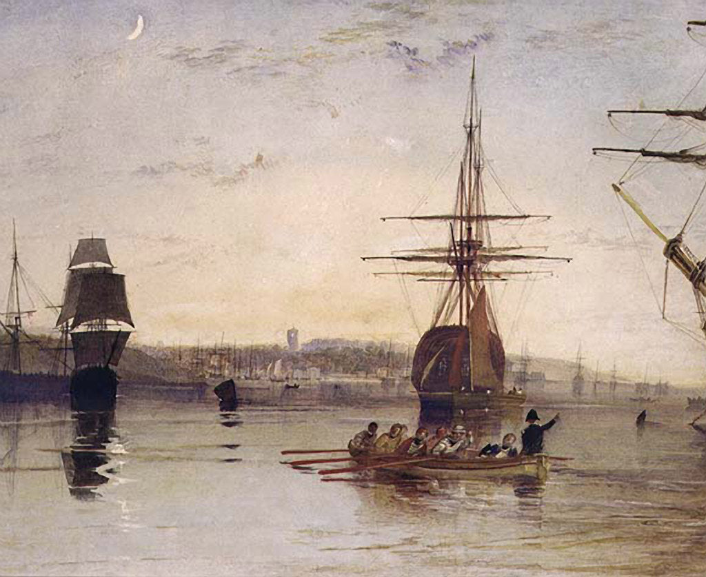 Detail of West Cowes by Joseph Mallord William Turner