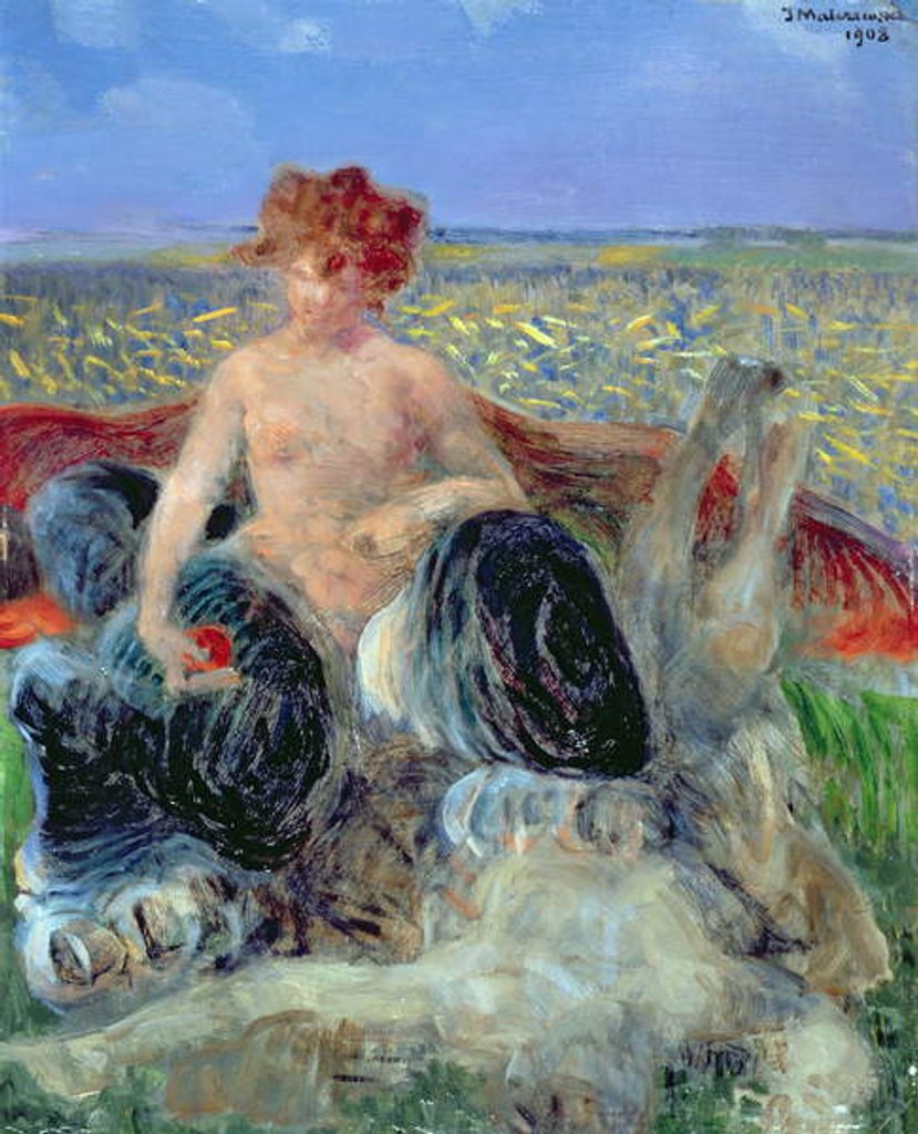 Detail of Chimaera, 1908 by Jacek Malczewski