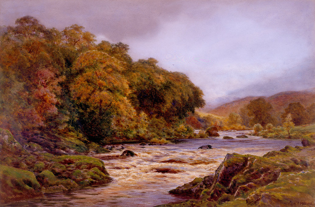 Detail of An Autumn Stream by Cyril Ward