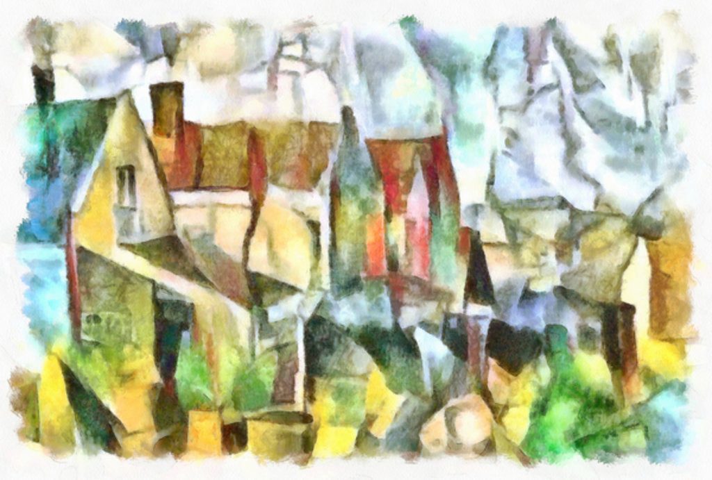 Detail of View #12, 2016 by Alex Caminker