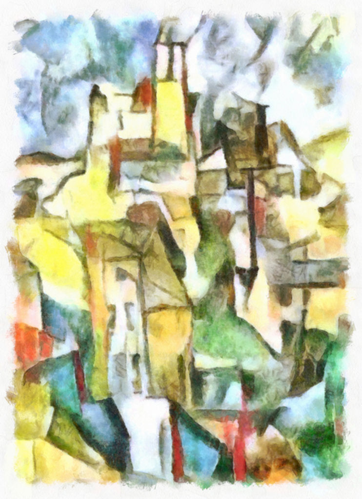 Detail of View #14, 2016 by Alex Caminker