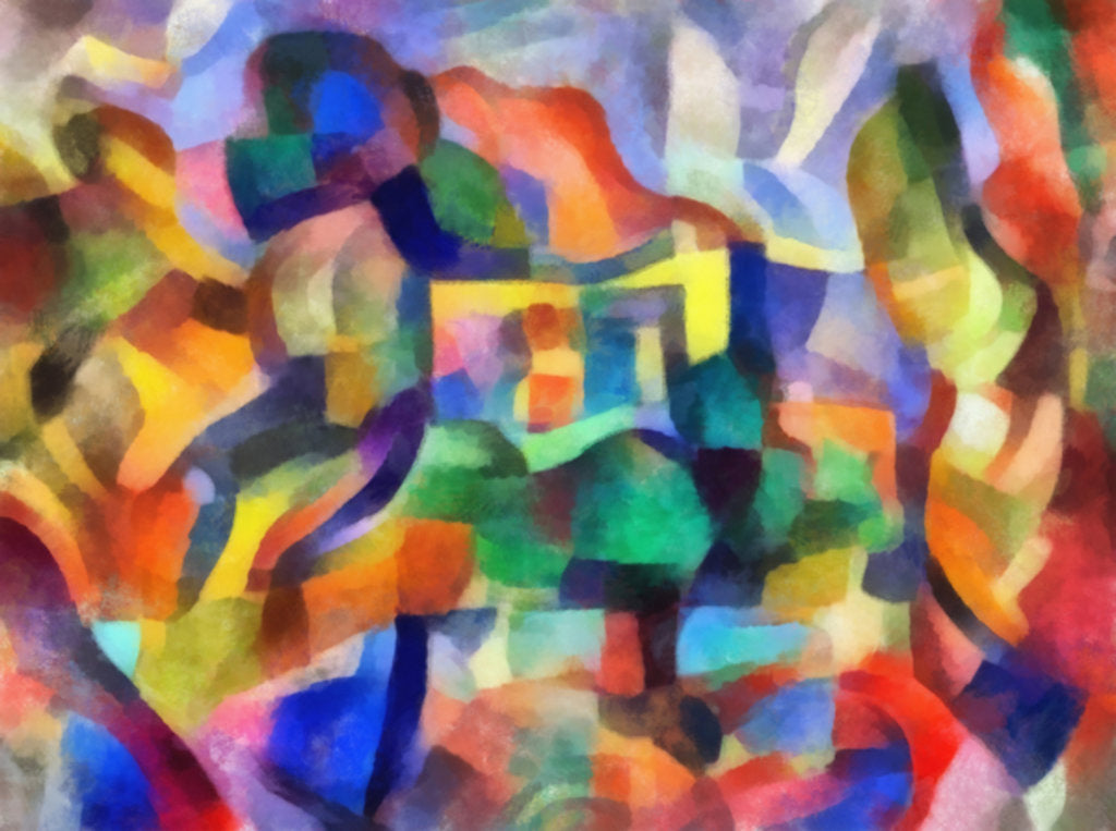 Detail of Earth and sky, 2017 by Alex Caminker