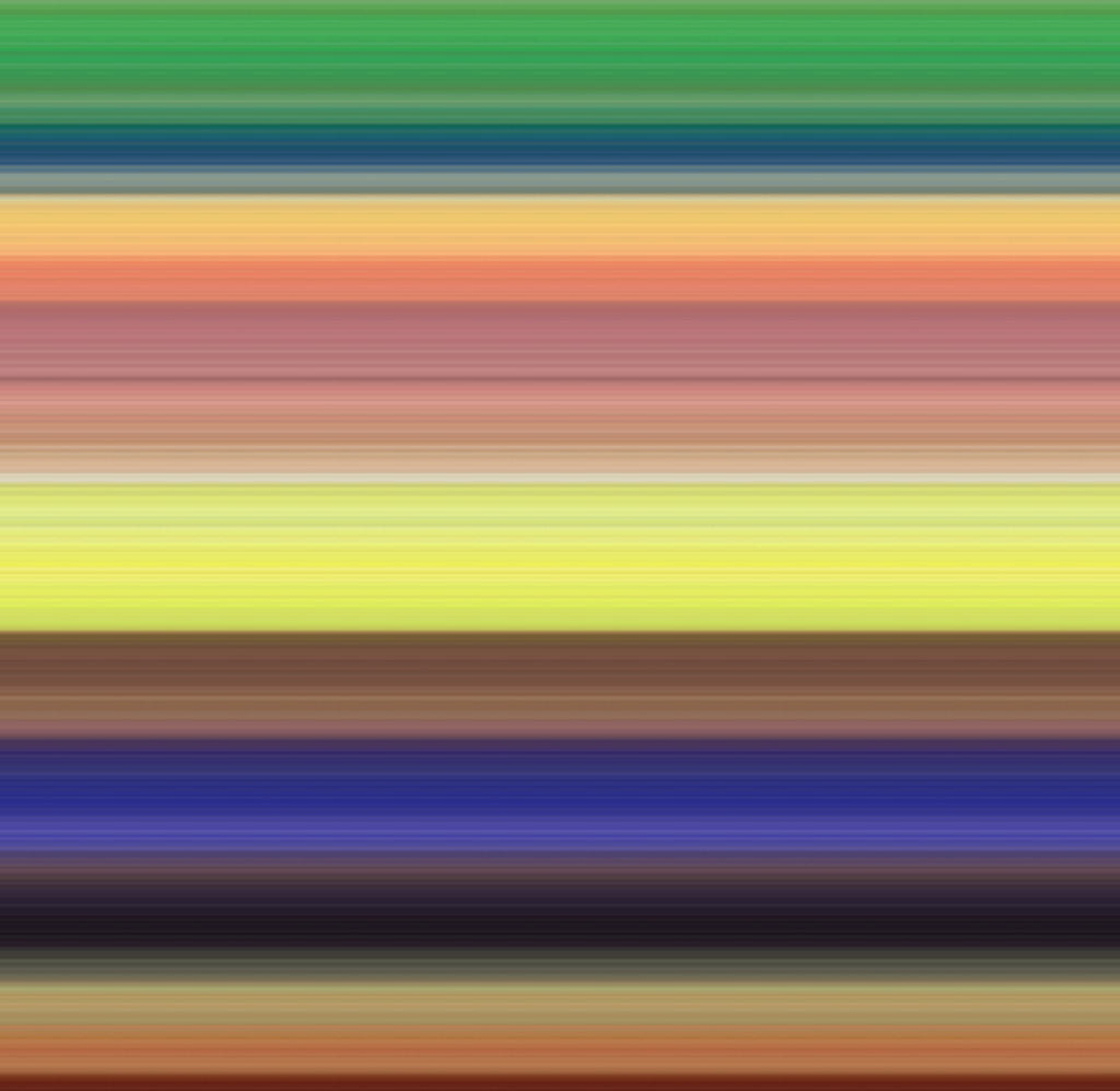 Detail of palette II, 2017 by Alex Caminker