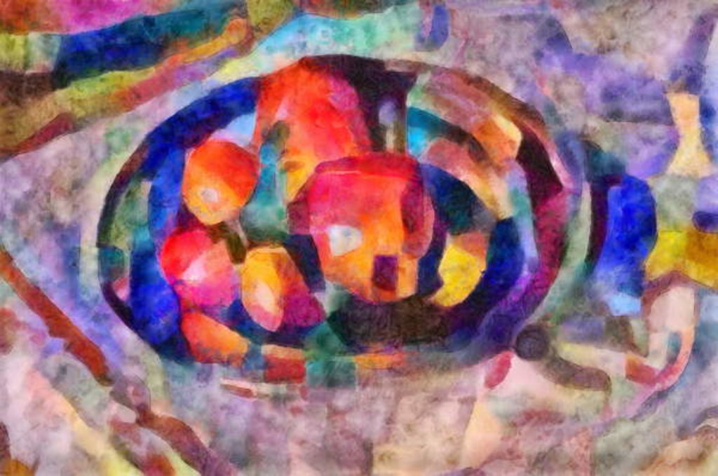 Detail of Still life in pink, 2017 by Alex Caminker