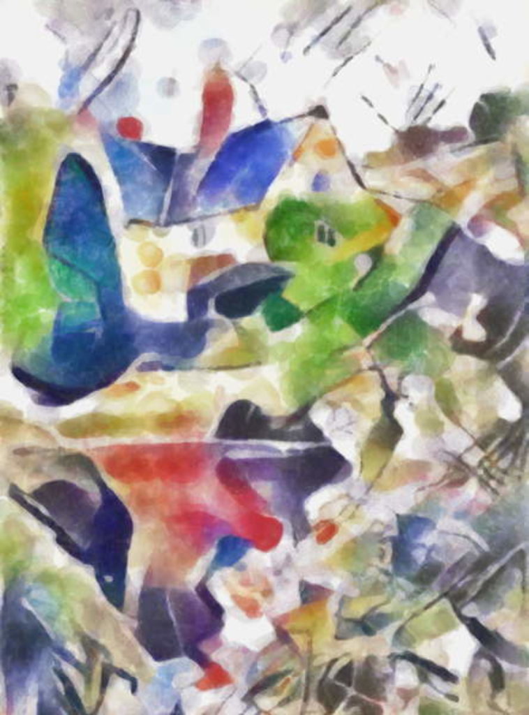 Detail of Etude 18, 2017 by Alex Caminker