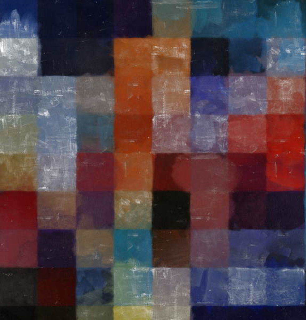 Detail of In the city, 2017 by Alex Caminker