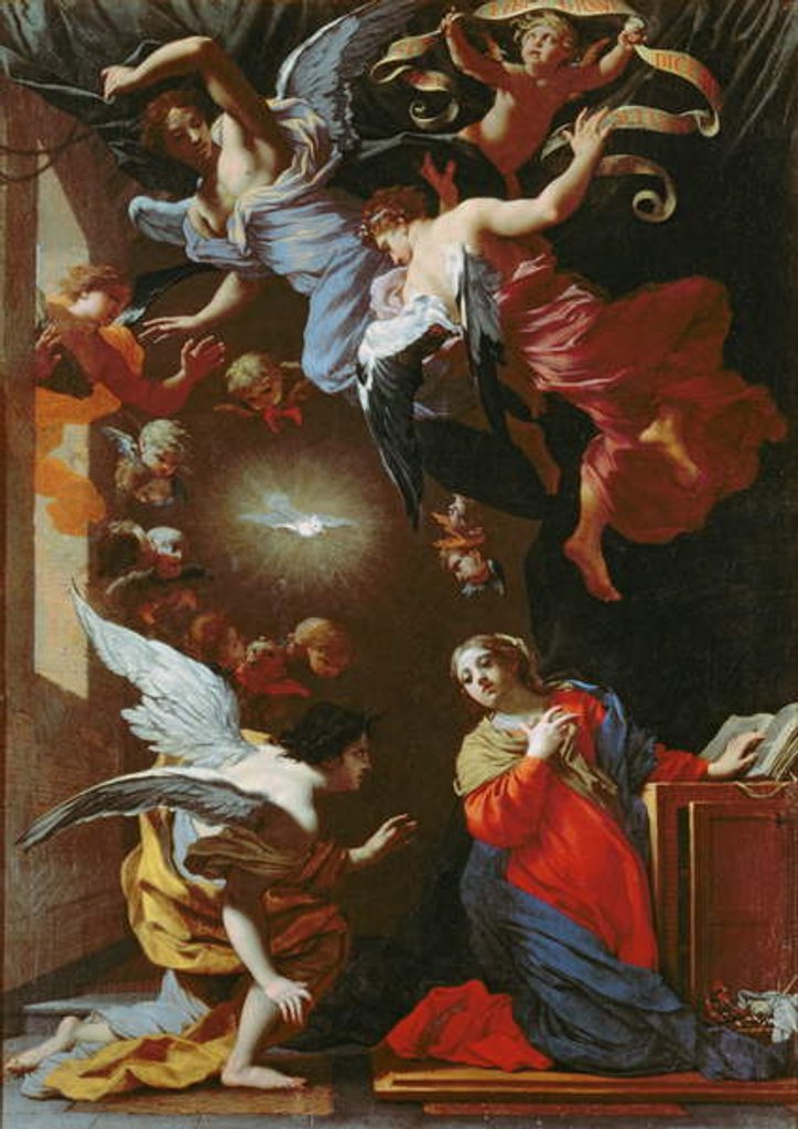 The Annunciation, c.1650-60 by Simon Vouet