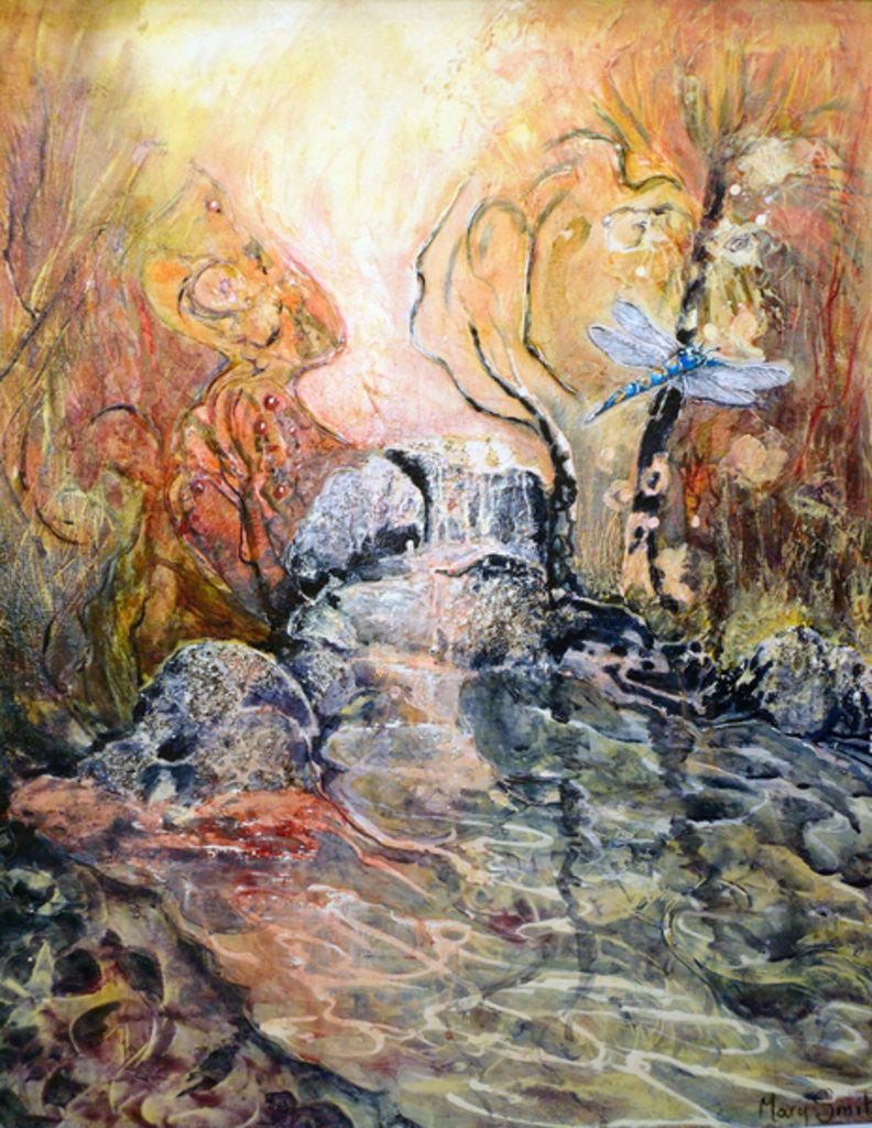 Detail of Dragonflyapproaching by Mary Smith