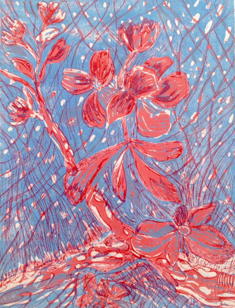 Detail of Almond blossom by Mary Smith