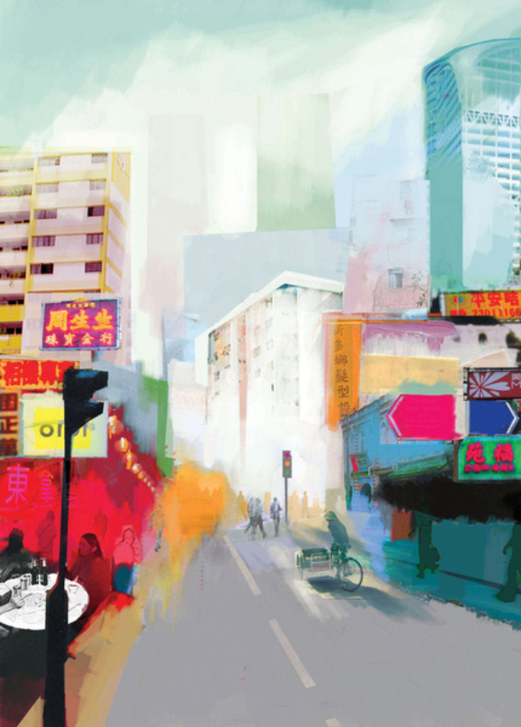 Detail of A Letter From Singapore, 2012 by David McConochie