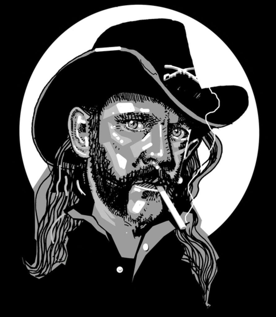 Detail of Lemmy, 2016 by Thomas MacGregor