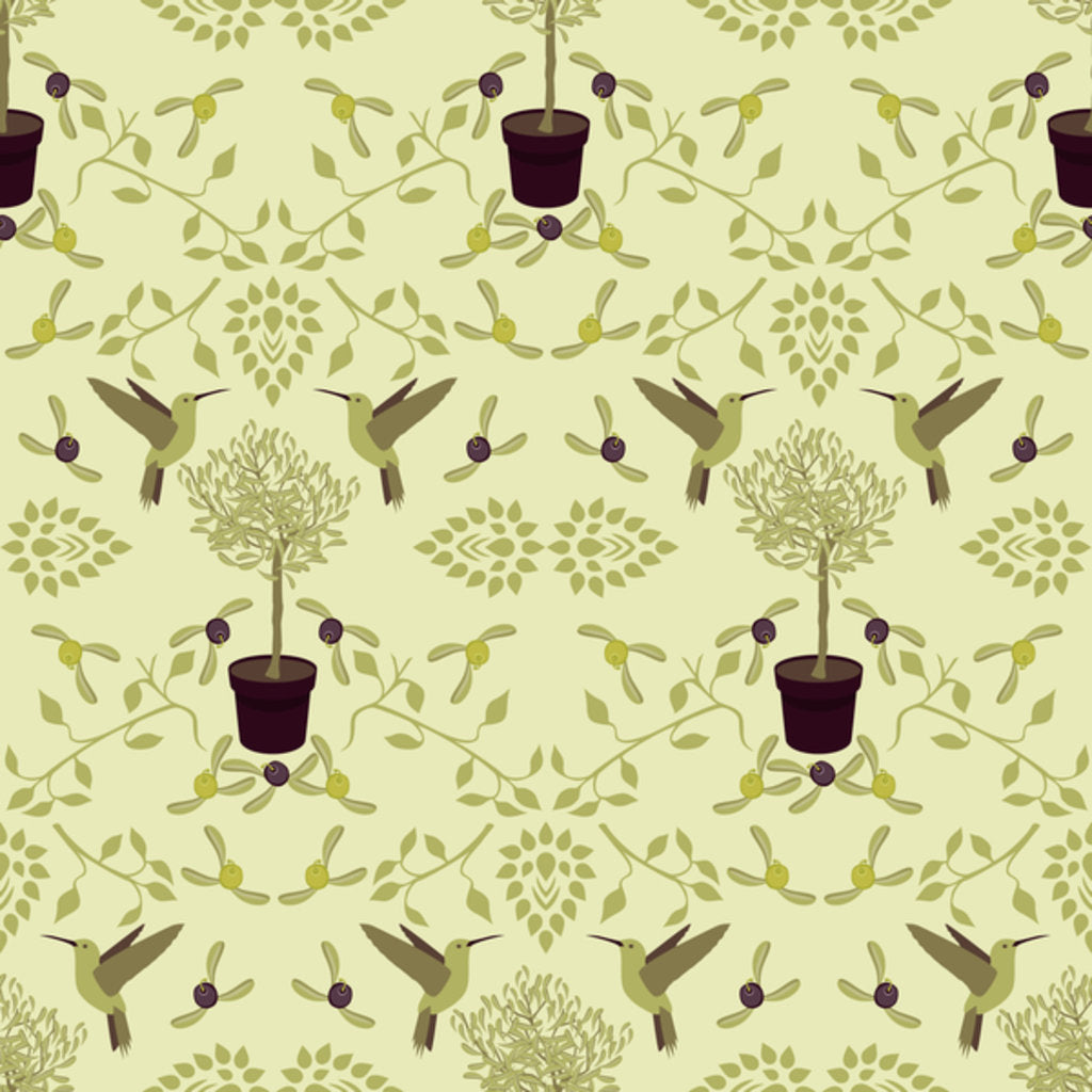 Detail of The Olive Tree, 2017 by Claire Huntley