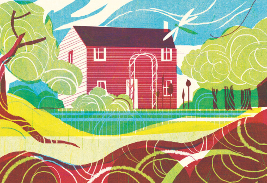 Detail of Cottage, 2010 by A.Richard Allen