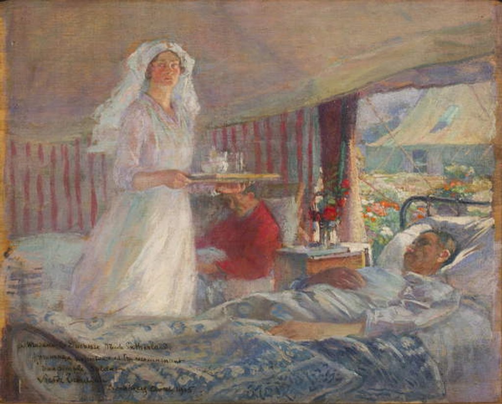 Detail of Bourbourg 1915 by Victor Francois Tardieu