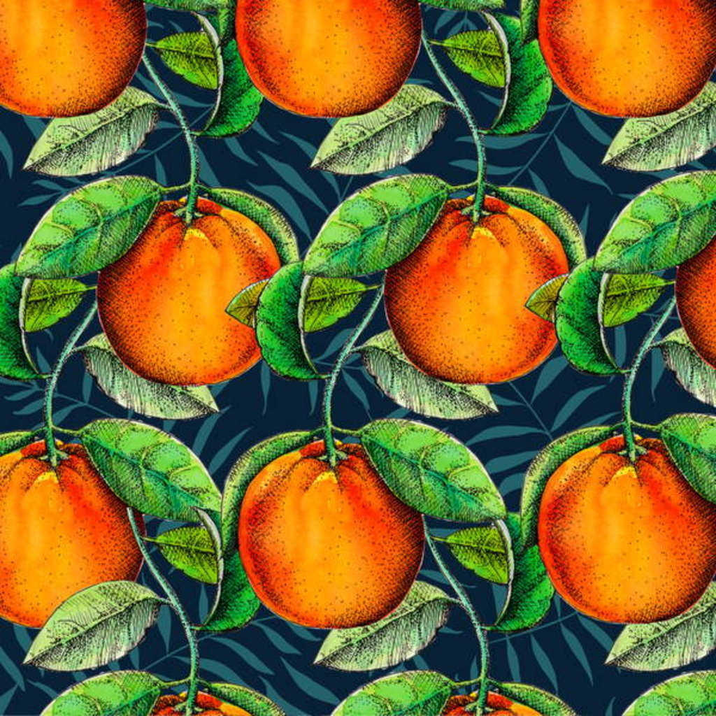 Detail of Andalucian Oranges, 2017 by Andrew Watson