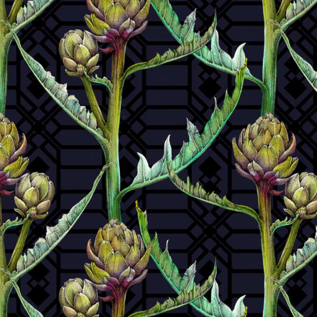 Detail of Artichoke, 2018 by Andrew Watson