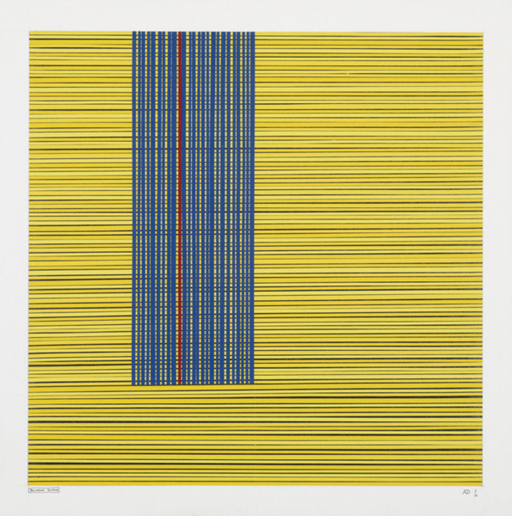 Detail of Yellow, blue and red by Alex Dunn