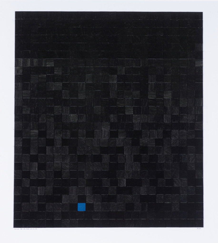 Detail of Other times have other lives to live, 2016 by Alex Dunn