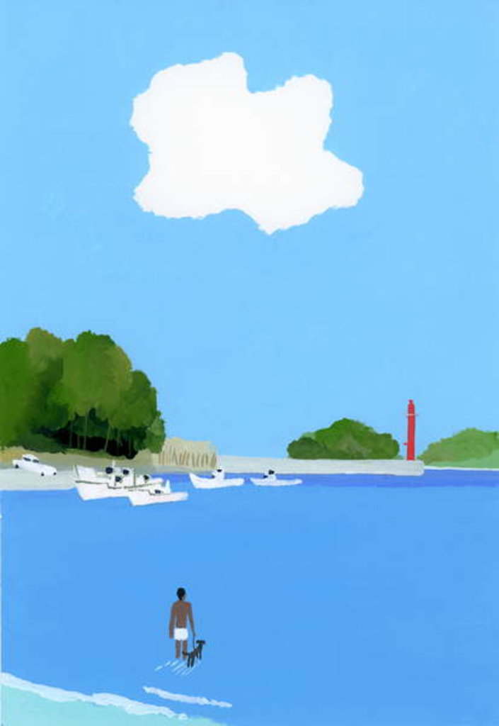 Detail of Summer time, 2017 by Hiroyuki Izutsu