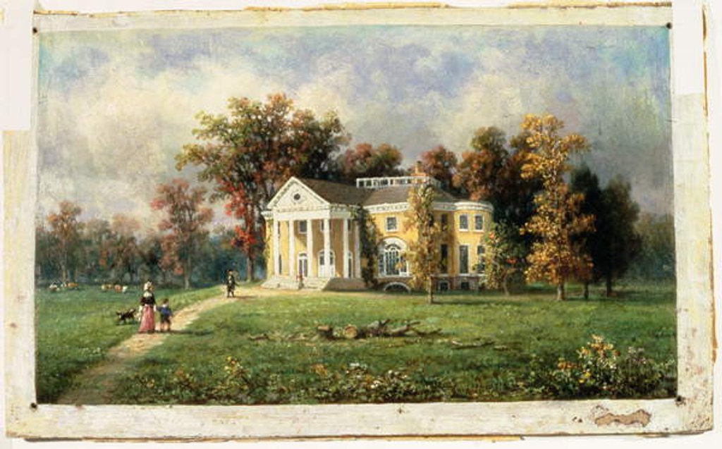 Detail of The Woodlands by Isaac Williams