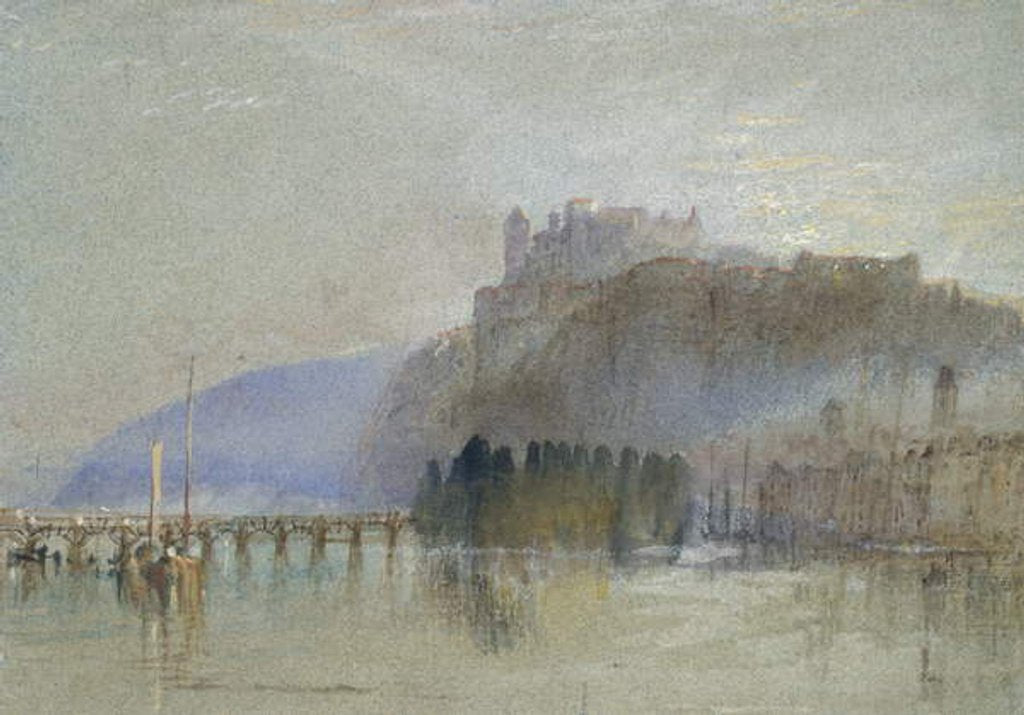 Detail of Amboise, c. 1830 by Joseph Mallord William Turner
