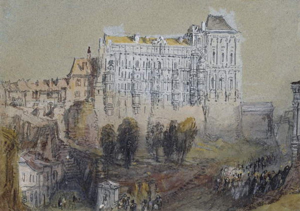 Detail of Palace at Blois, c. 1830 by Joseph Mallord William Turner
